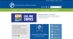 Desktop Screenshot of gfoa.org